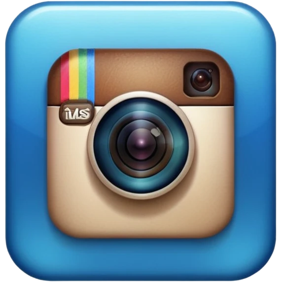 Instagram verified account badge, also known as the blue tick. emoji