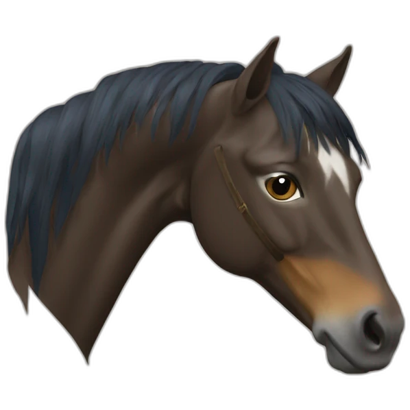 Cheval bonsaï emoji