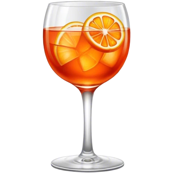 make a aperol spritz  emoji