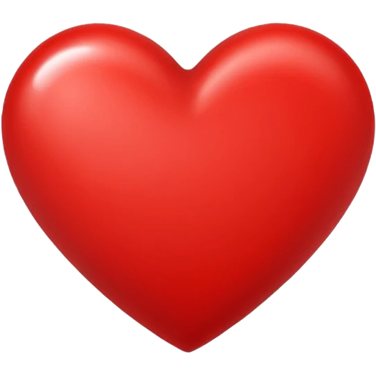 Red heart emoji