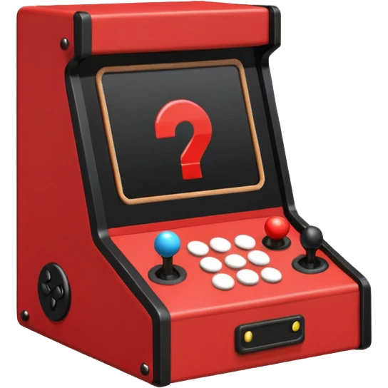 Pixel shooter cabinet emoji