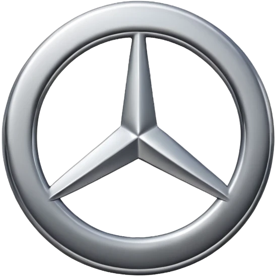 Mercedes logo in emojis emoji