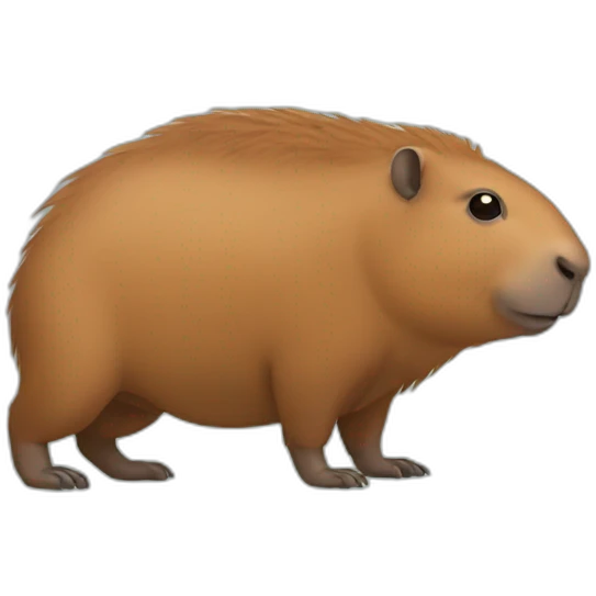 Capibara emoji
