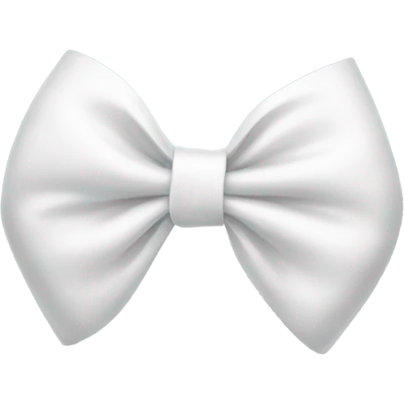 white bow emoji