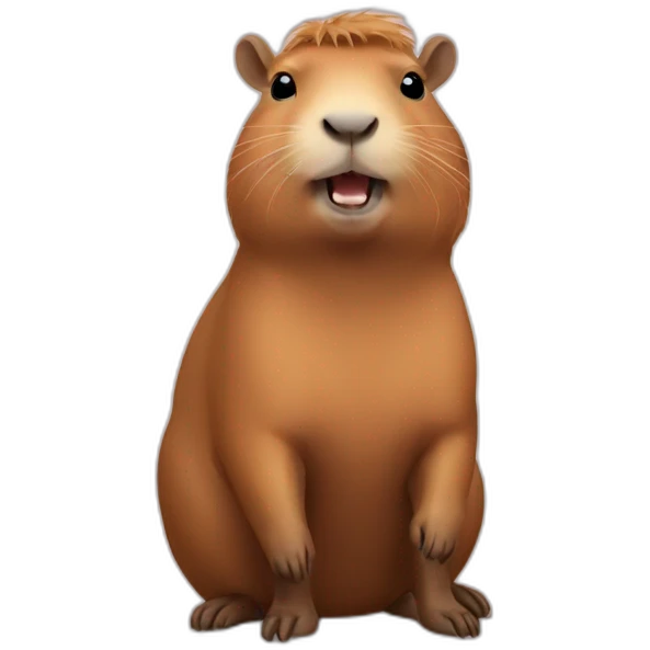New year Capybara emoji