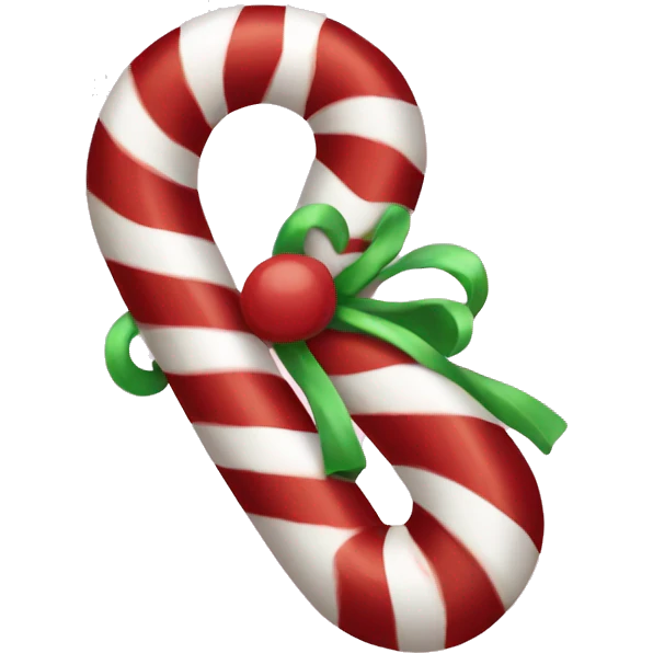 candy cane emoji