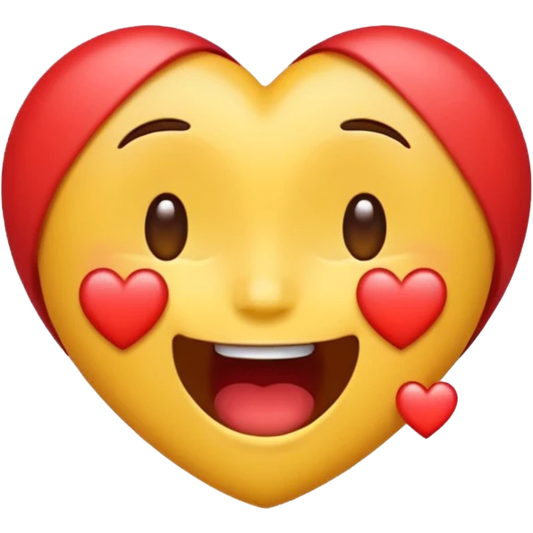 Una emoji che cambia. Emoji con il cuore, quella che ride, quella che piange etc etc emoji