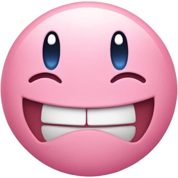 Kirby smile emoji