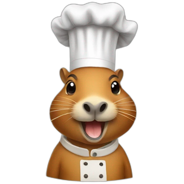 capivara cook emoji
