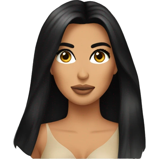 Kim kardashion emoji