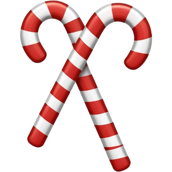 candy cane emoji