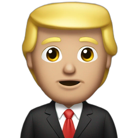 donald trump building a wall emoji