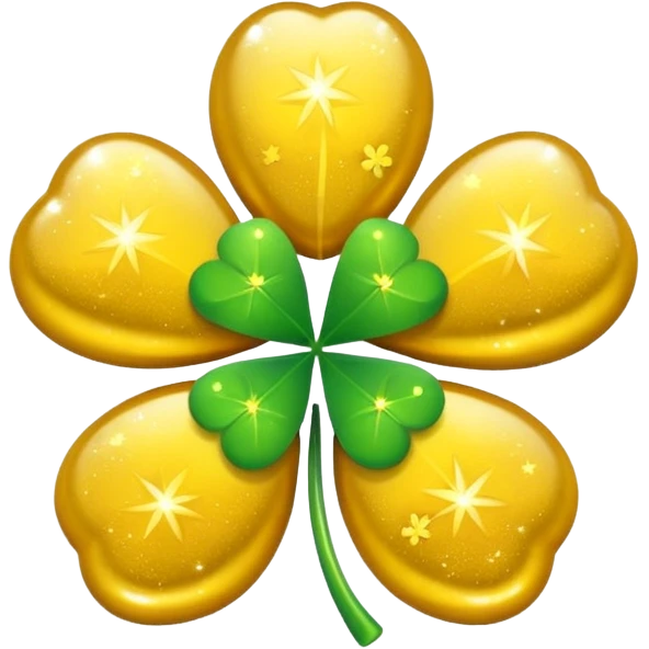 use star emoji, and add clover to make it "lucky" emoji