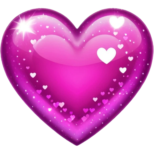 Love sparkling  emoji