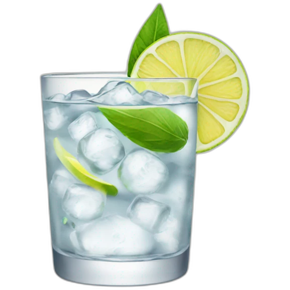 Gin tonic emoji