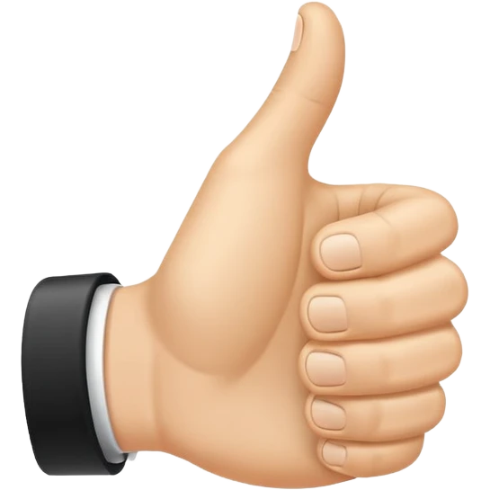 thumbs up emoji