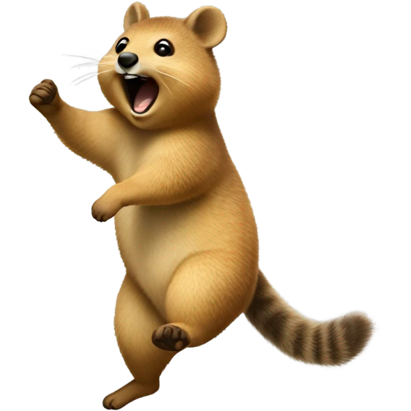 Quokka dancing emoji