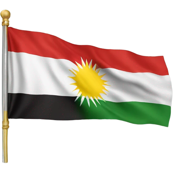 Kurdistan flag emoji