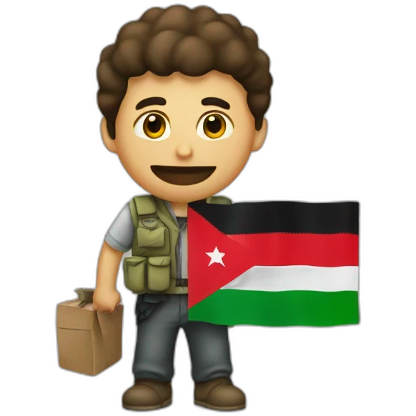 Free Palestine emoji