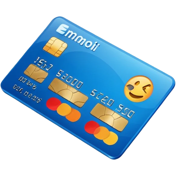 Bank card emoji