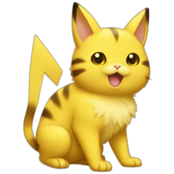 pikachu cat emoji