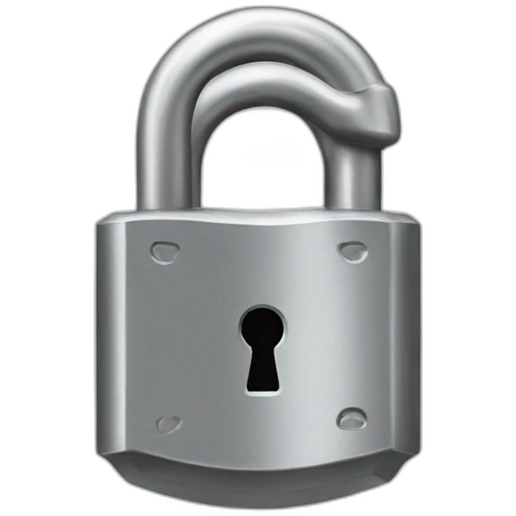 security-lock-metal emoji