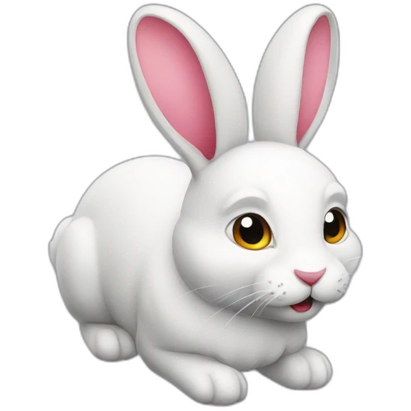 colorful rabbit emoji