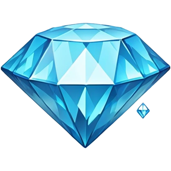 A Minecraft diamond ore emoji
