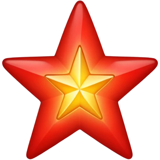 Make and star and make it red emoji
