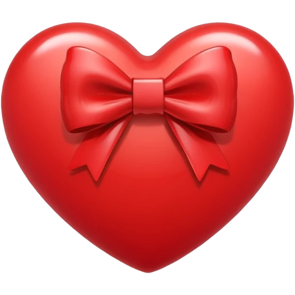 heart with bow emoji