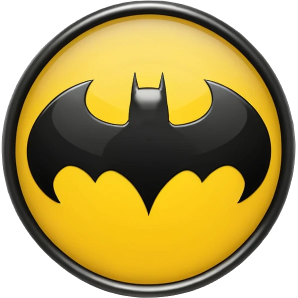Batman Logo emoji emoji