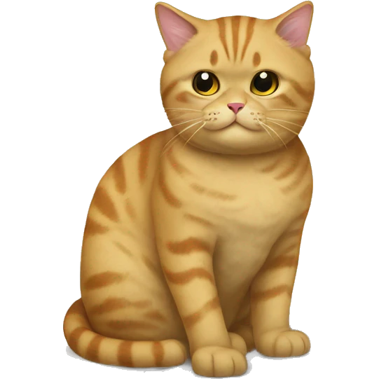 British cat writes in a copybook  emoji