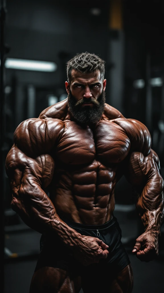 bodybuilder che dorme bene e questo gli porta tanto benessere e salute emoji