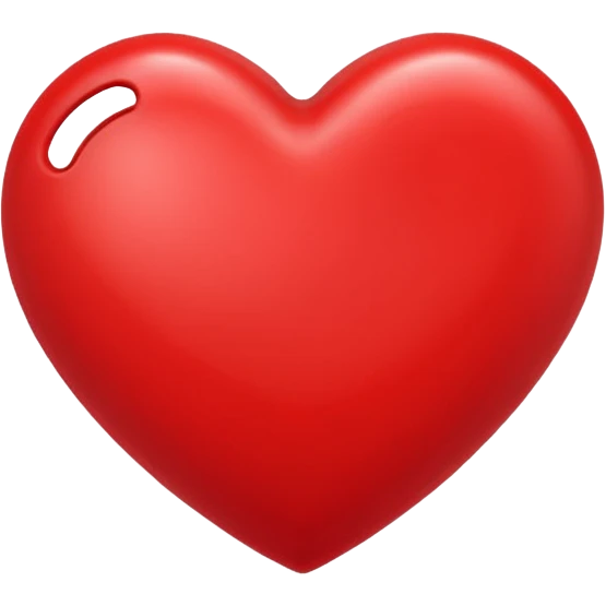 A red heart with the letter "J" in it emoji