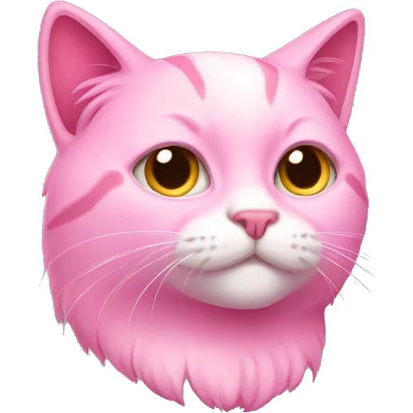 pink cat emoji