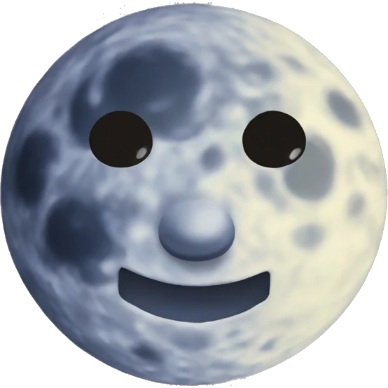 Moon emoji