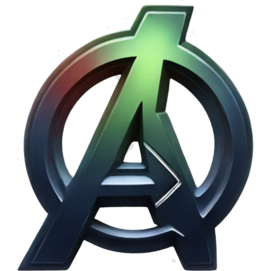 create marvel avengers logo emoji