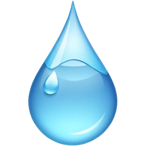 drops of water emoji