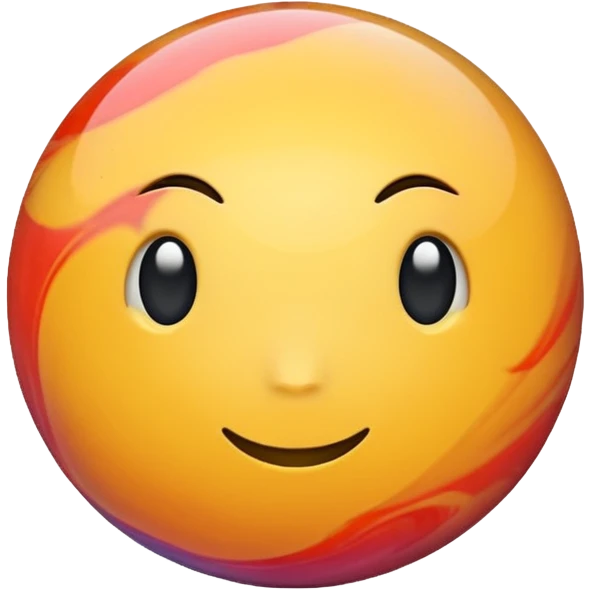 playing marble, marble ball emoji