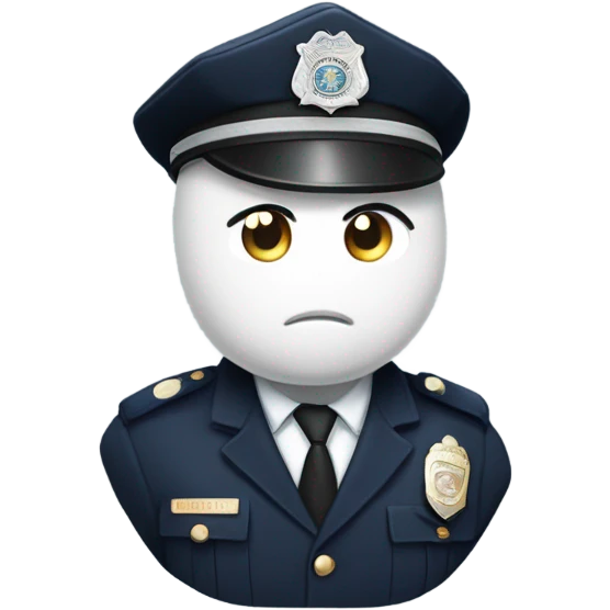 Police man emoji