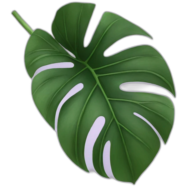 monstera emoji