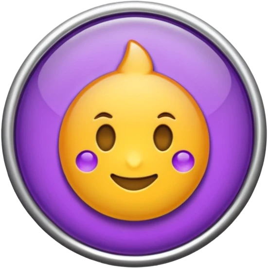 Promotions and Discounts badge in violet colors. emoji