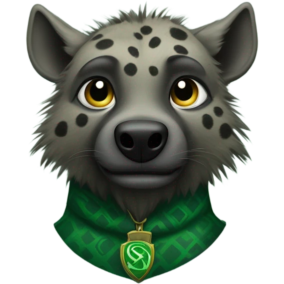 slytherin hyena emoji