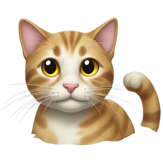 swimming cat  emoji