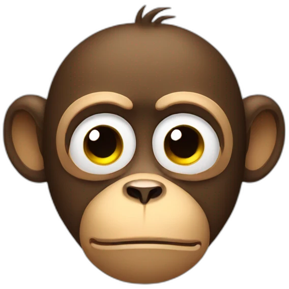 very-sad-monkey emoji