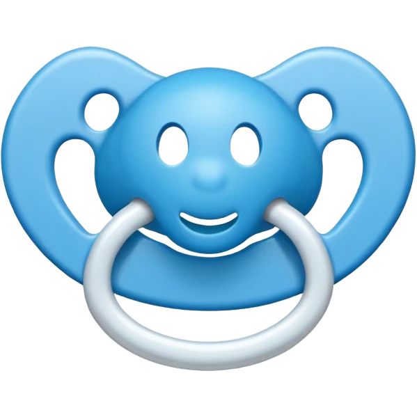 Chupeta azul emoji