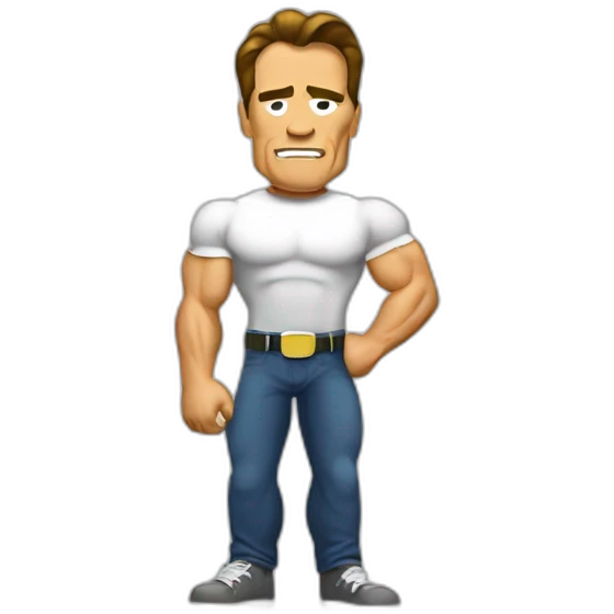 Arnold Schwarzenegger logo emoji