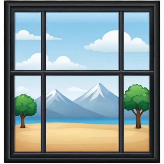 office window emoji