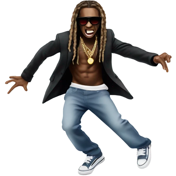 Lil Wayne dancing emoji