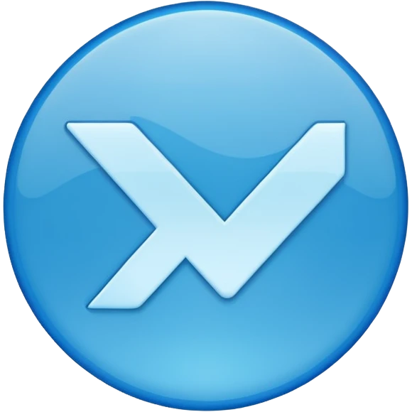 Este emoji✅en azul y que sea un circulo emoji